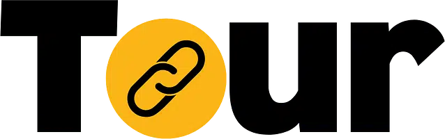 a yellow circle with a black chain in the middle